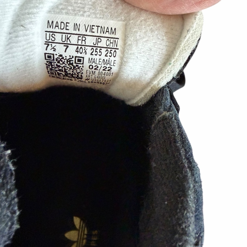 Adidas Busenitz Black Suede Sneakers - Picture 6 of 6